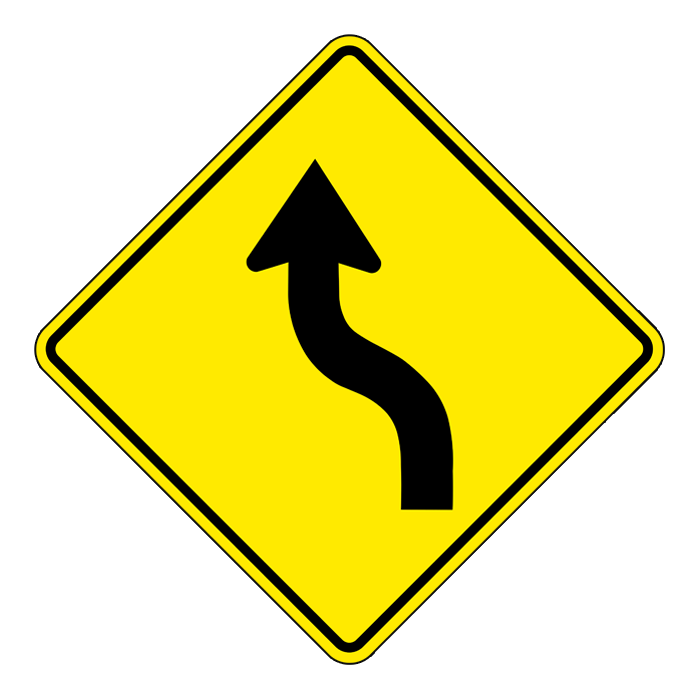 WA5L, OVERSIZED Left Reverse Curve, 75x75cm