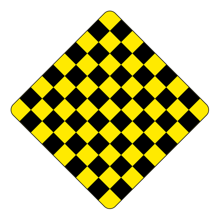 WA8, Checkerboard, 75x75cm