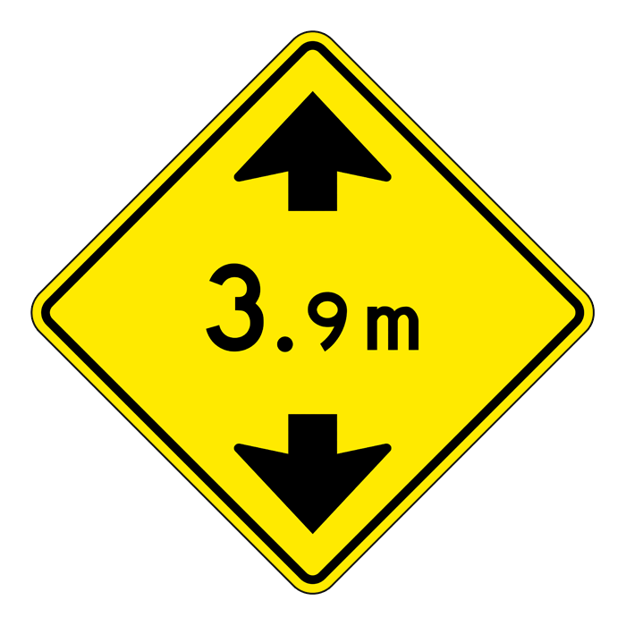 WA26, Low Clearance Ahead, 60x60cm