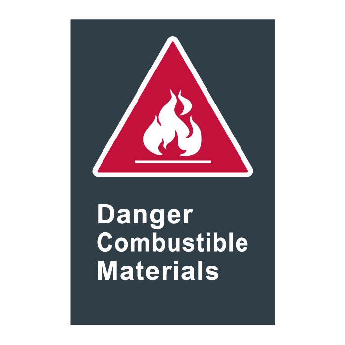 D11 CSA Danger Combustible Materials