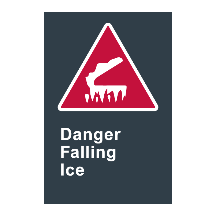 D24 CSA Danger Falling Ice