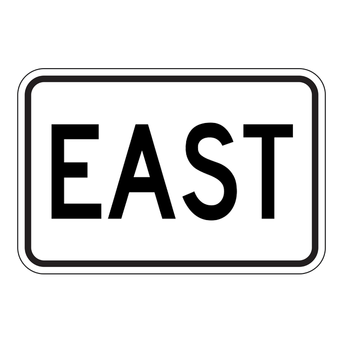 M309, Directional East, 45x30cm