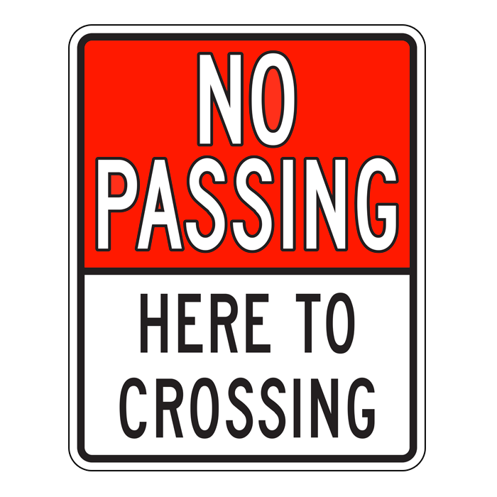 RA10, No Passing Here To Crossing, 60x75cm
