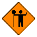 Roll Up Sign, TC21 Flag Man