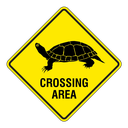 [0033419] CR1 Turtle Crossing, 60x60cm (.081Alum, High Intensity Grade)