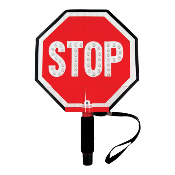 Stop/Stop Paddle  LED 12"