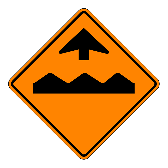 TC14, Bump Ahead, 60x60cm, High Intensity Grade