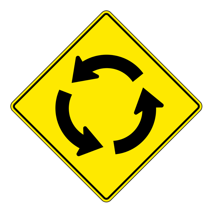 WA39, Roundabout, 75x75cm