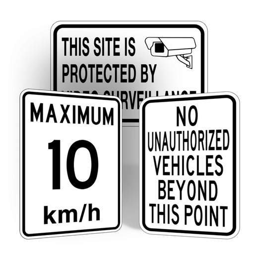 Signs / Industrial Safety / Facility &amp; Parking