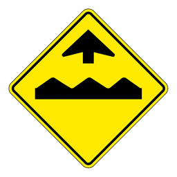 WA22A, Bump Ahead, 60x60cm