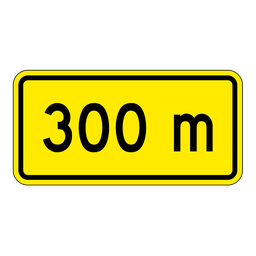 WA23T, Distance Tab, 60x30cm