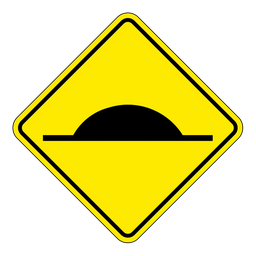 WA74, Speed Hump, 45x45cm
