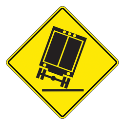 WA75, Truck Overturning, 75x75cm