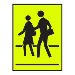 WC2, School Crossing, 60x90cm, Diamond Grade