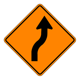 TC16ER, Right Reverse Curve, 60x60cm, Diamond Grade