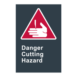 D19 CSA Danger Cutting Hazard