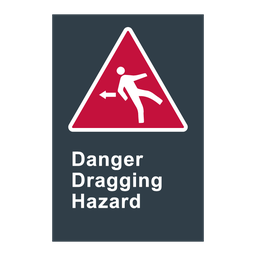D23 CSA Danger Dragging Hazard