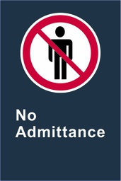 P10 CSA No Admittance