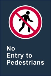 P11 CSA No Entry to Pedestrians