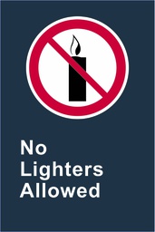 P14 CSA No Lighters Allowed