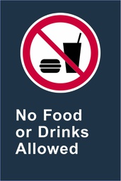 P19 CSA No Food or Drinks Allowed