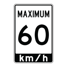 RB1A, Maximum Speed km/h, 60x90cm