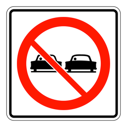 RB31, Do Not Pass, 60x60cm