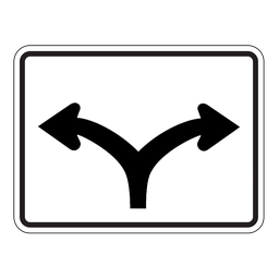 RB61TLR, Left Right Arrow Tab, 60x45cm