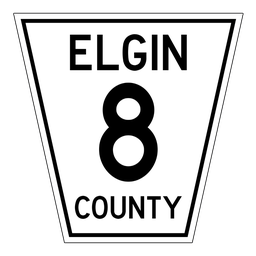 M110, Country Road Marker Flowerpot, 25x45x45cm