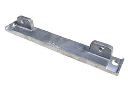 [2268] Bracket End Mount Bolt Through 8" Sign Hole Centers