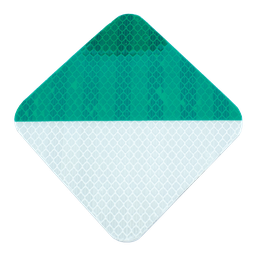 [2917] Delineator 5" Green/White